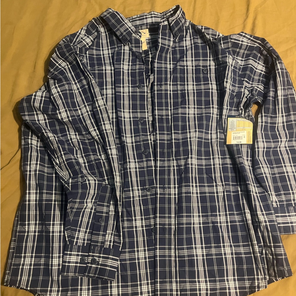 Blue mountain flannel new with tag XL